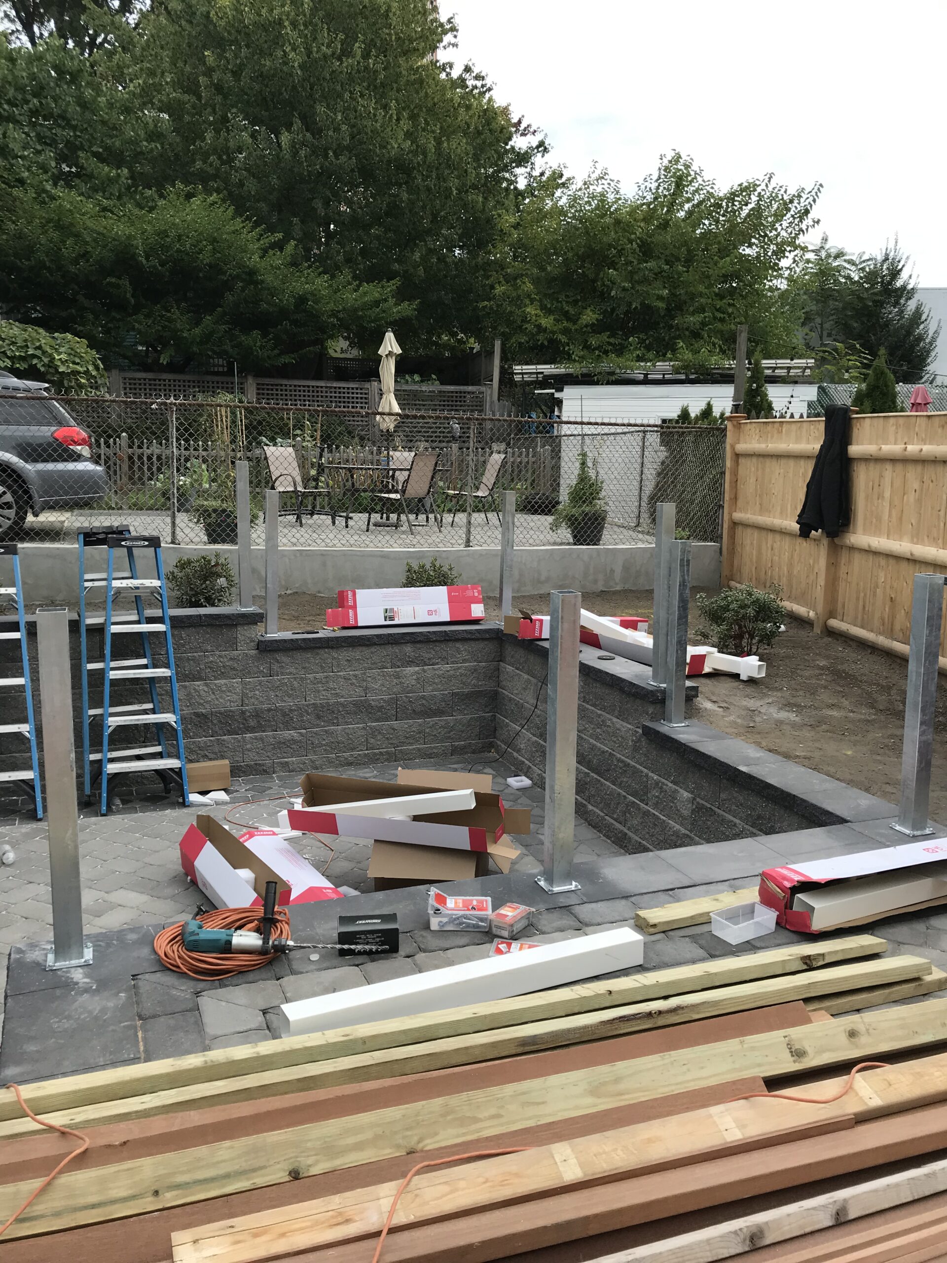 Matic Construction siding project