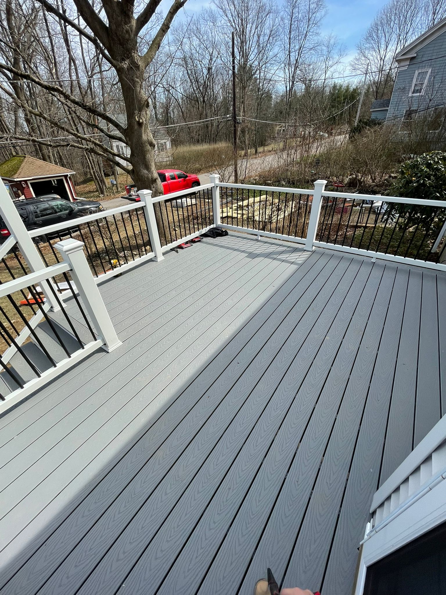 Vinyl siding installation by Matic Construction
