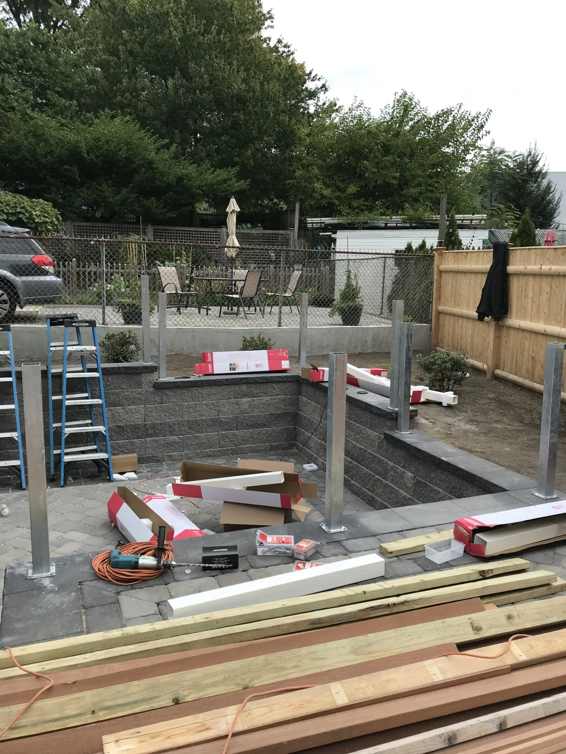 Matic Construction siding project